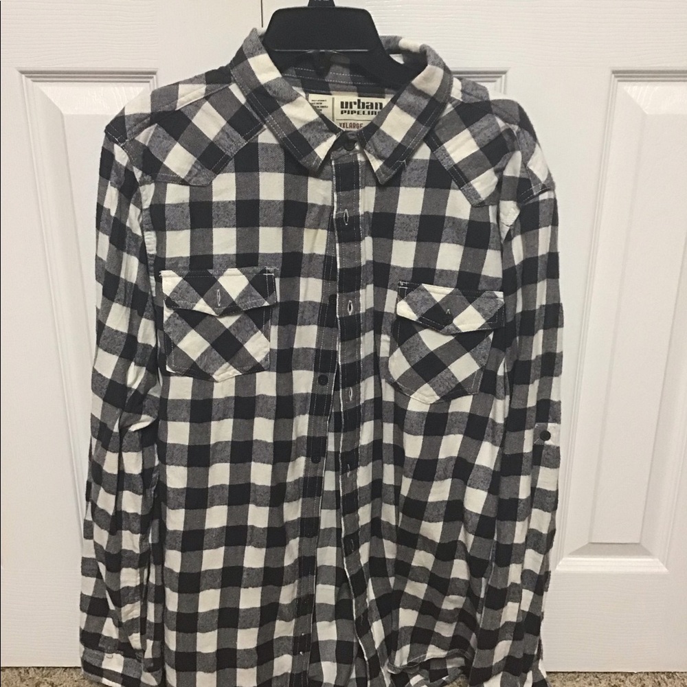 Urban pipeline flannel